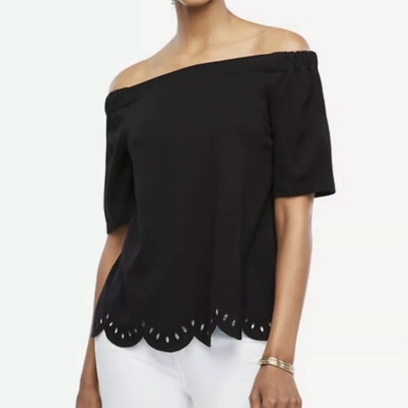 🟢Ann Taylor off-shoulder top🟢 - Picture 7 of 7